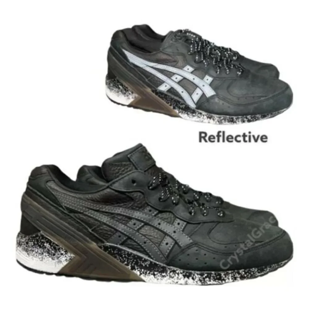 Reflective Asics Gel-Sight Limited Edition Sneakers Run Black H62LK-9090‎